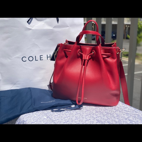 Brand new 100% COLE Haan bucket bag